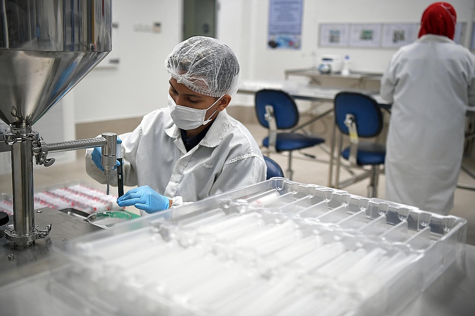The MedTech facility, Racer Technology, which designs and makes high-value medical devices and lab equipment. Sales of pharmaceuticals rose in December.
