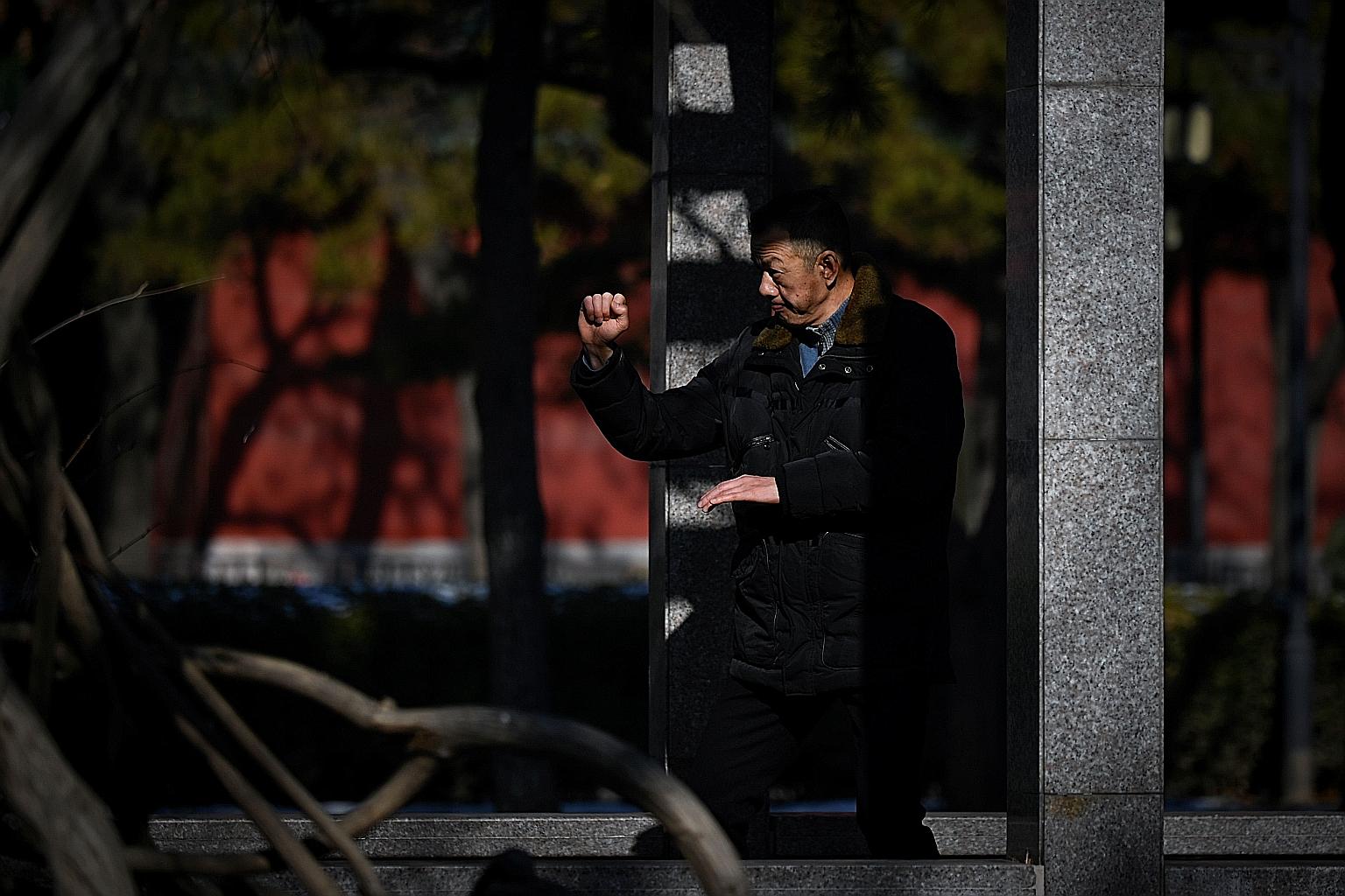 According to the study, published in the British Journal of Sports Medicine, tai chi, which combines deep breathing and slow, fluid movements, was associated with a 19 per cent lower risk of falling.