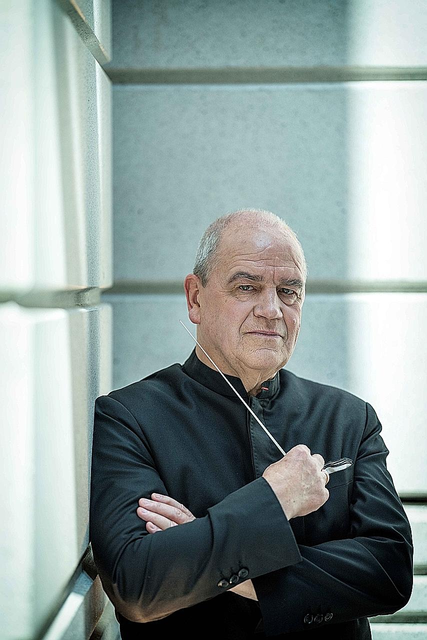 Conductor Hans Graf.