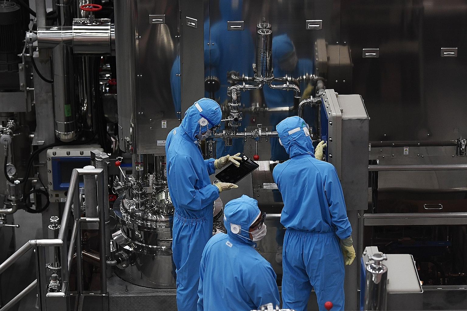 The latest contraction in Japan's factory activity came at the slowest pace in five months, easing fears of a recession.