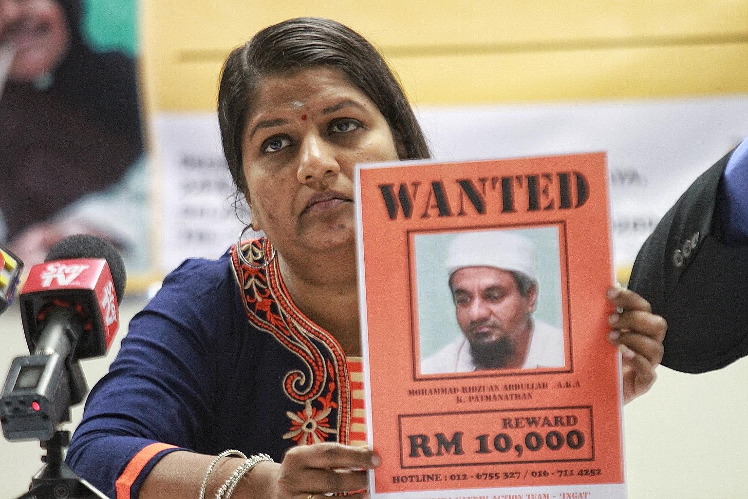 Ms M. Indira Gandhi's estranged husband snatched their then 11-month-old daughter, Prasana Diksa, in 2009. PHOTO: THE STAR/ASIA NEWS NETWORK