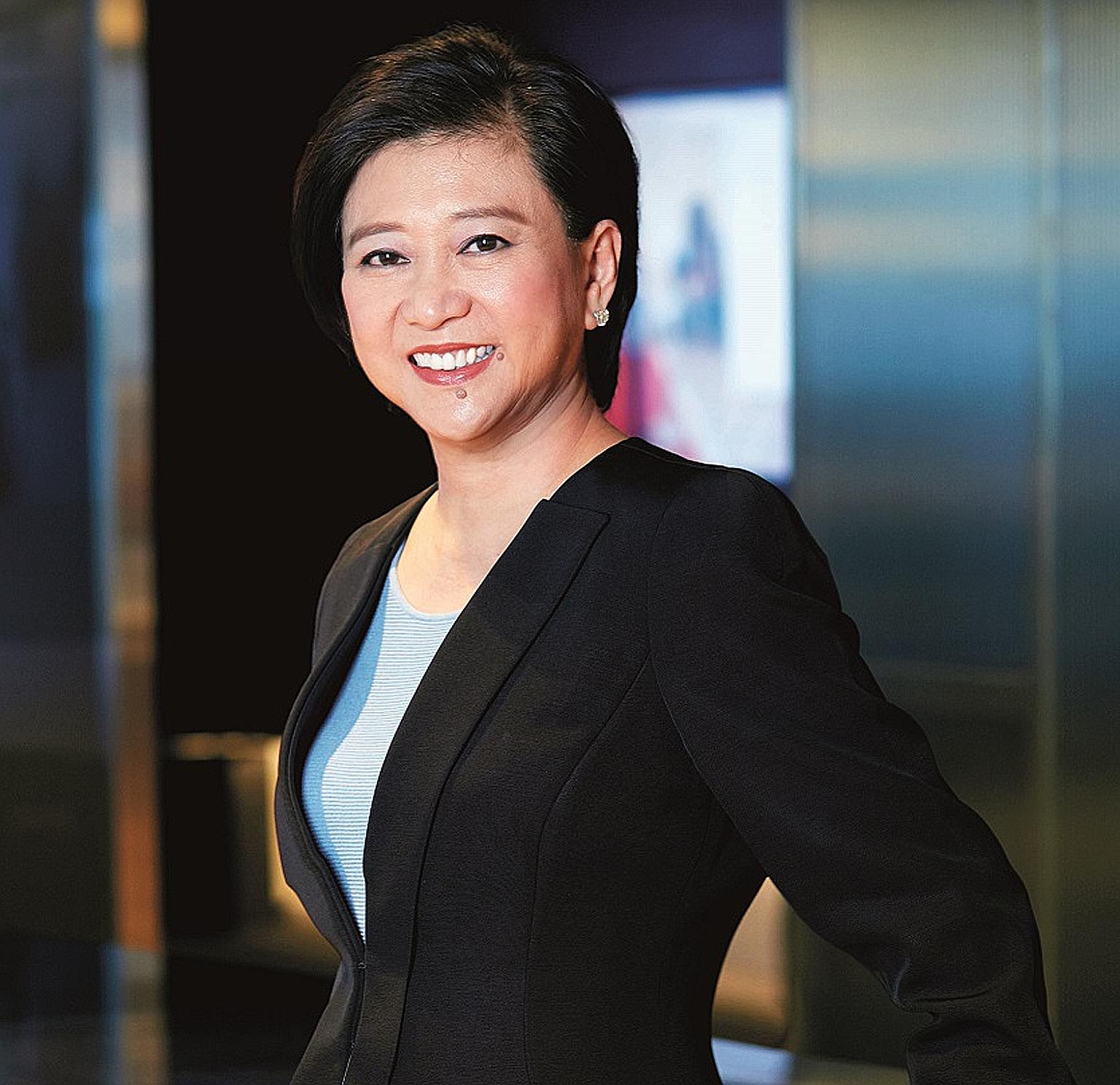 Ms Chua Sock Koong is the group chief executive officer of Singtel.