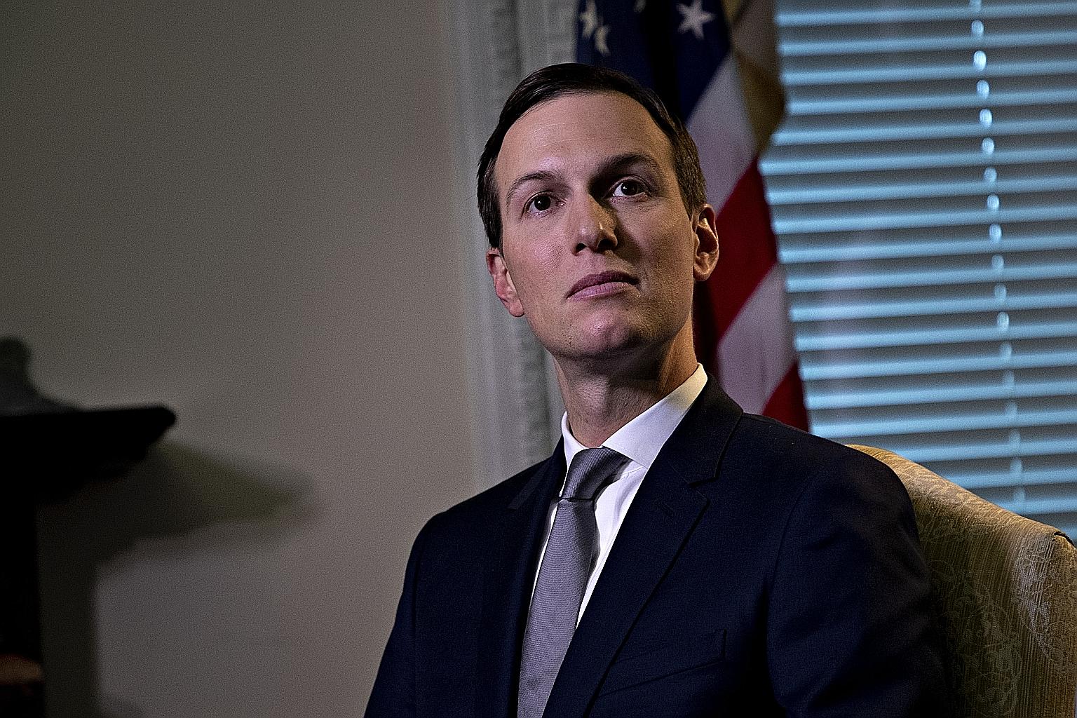 White House senior adviser Jared Kushner, an architect of the US peace plan that envisages Israel and a future Palestinian state living alongside each other, says Washington wants the Israelis to wait till after their March 2 election before moving t