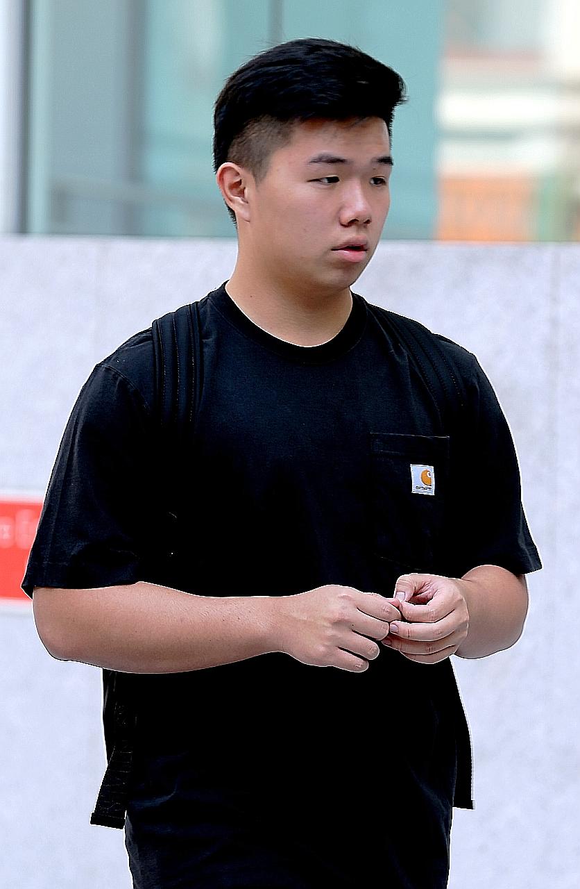 Chiang Wei Sheng must remain indoors from 10pm to 6am every day, and has to do community service.