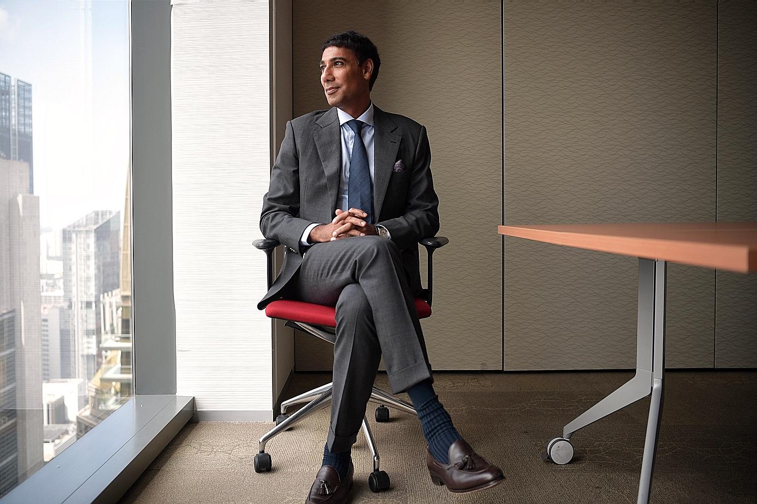 Fidelity's Mr Paras Anand is responsible for working across all asset classes to determine regional priorities, catalyse innovation and represent the firm to external bodies such as regulators and policymakers.