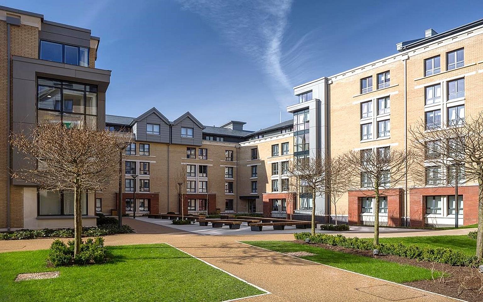 Exterior view of Student Castle York. The acquisition of seven assets in the UK last December increases SPH's presence in cities where the supply of student housing is limited. PHOTO: SPH