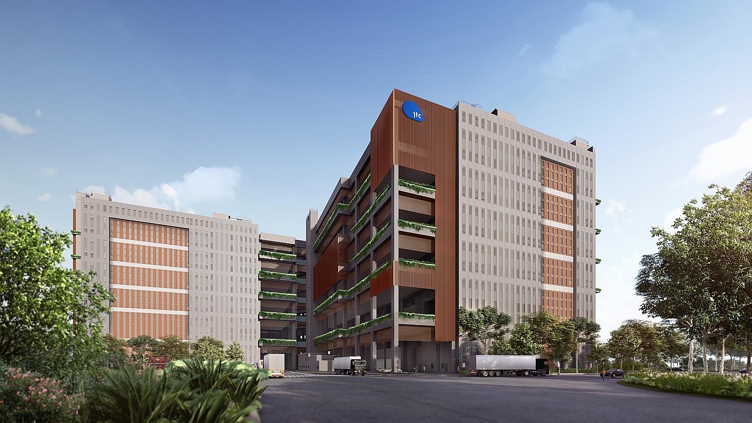 The Kranji Green facility, which will house waste management and recycling companies, is one of the new projects that are part of the Sungei Kadut Eco-District.