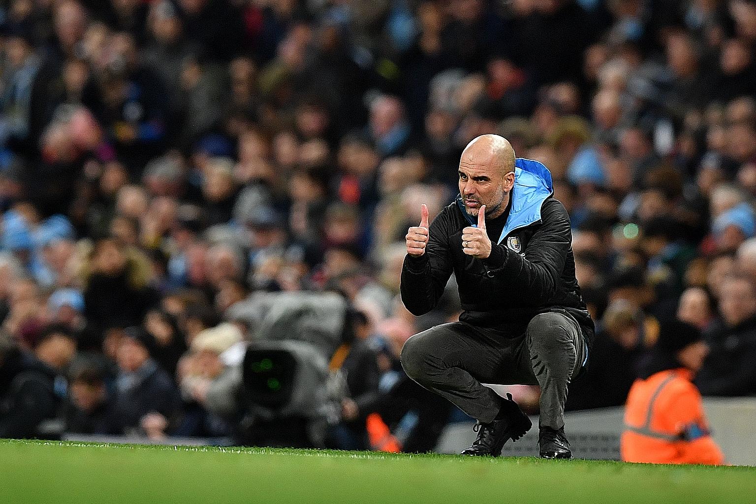 Manchester City manager Pep Guardiola acknowledges that his players have tried to play attacking football this season. 