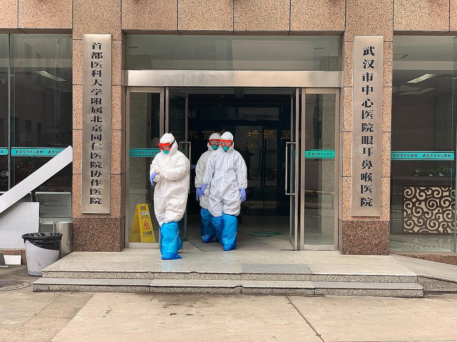 Medical professionals at hospitals in Wuhan have been fighting the coronavirus outbreak for more than a month. In some hospitals, all medical workers have given up their holidays, working in shifts to keep the intensive care unit (ICU) running at ful