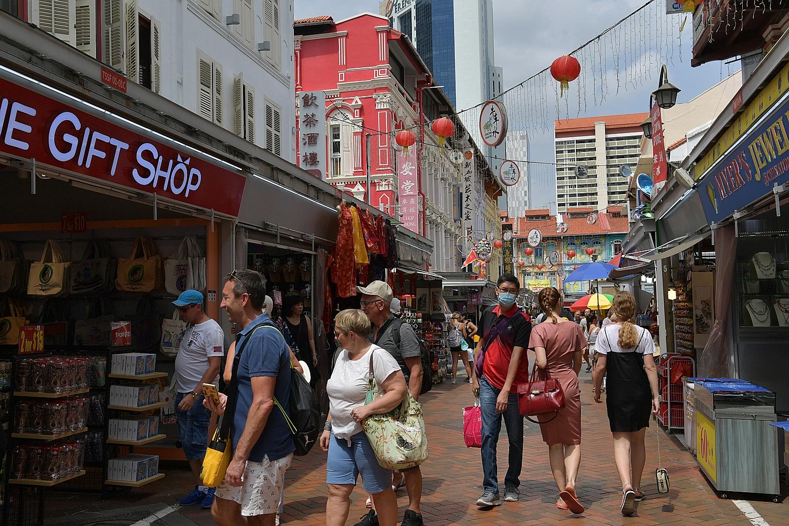 Tourist arrivals are projected to fall by up to 30 per cent this year, as Chinese tourists have thinned out due to travel restrictions aimed at containing the spread of the novel coronavirus.