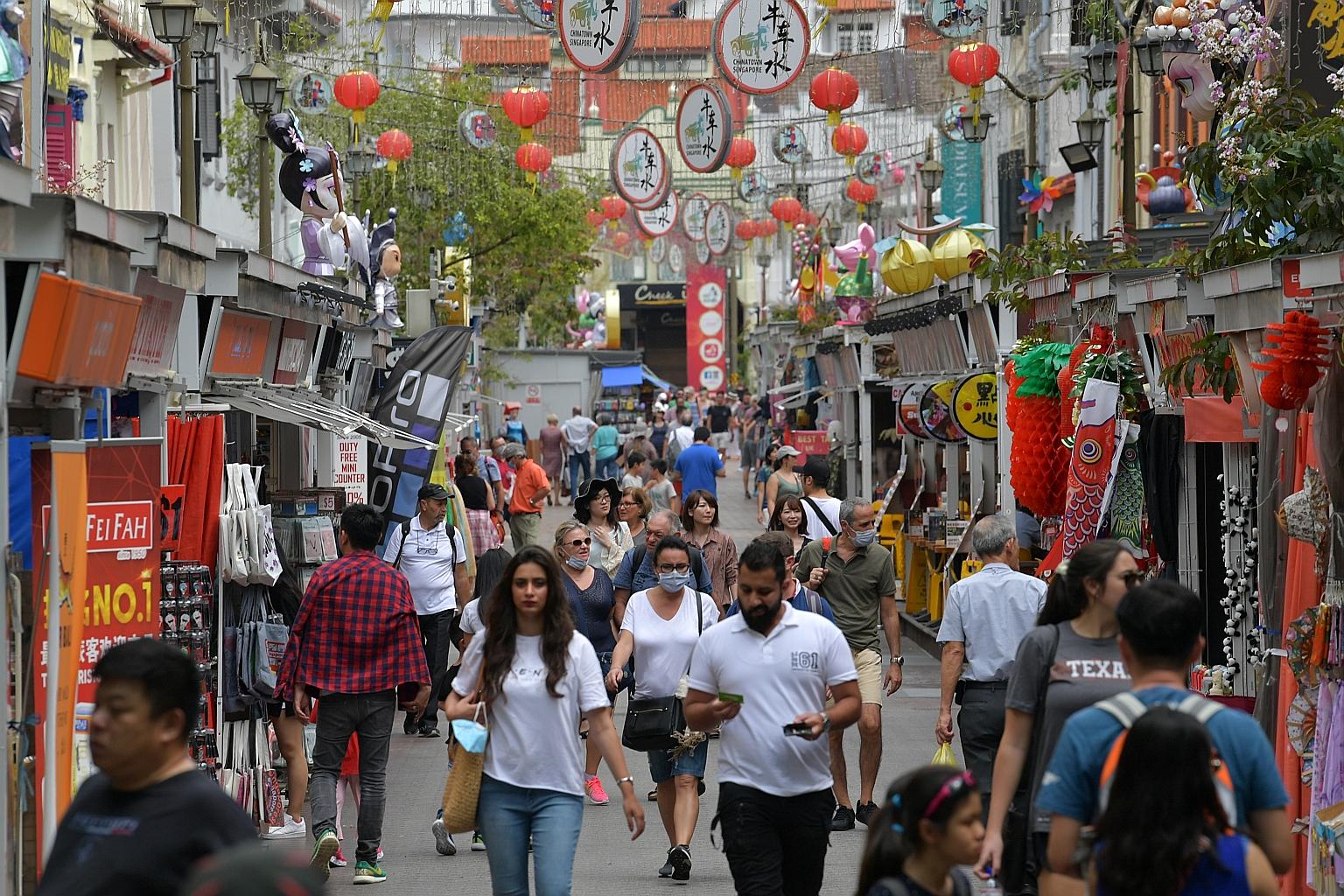 The Singapore Tourism Board has projected a fall of tourist arrivals of around 25 per cent to 30 per cent, owing to the ban on inbound Chinese travellers. Advisories from other economies also discourage travel to Singapore.