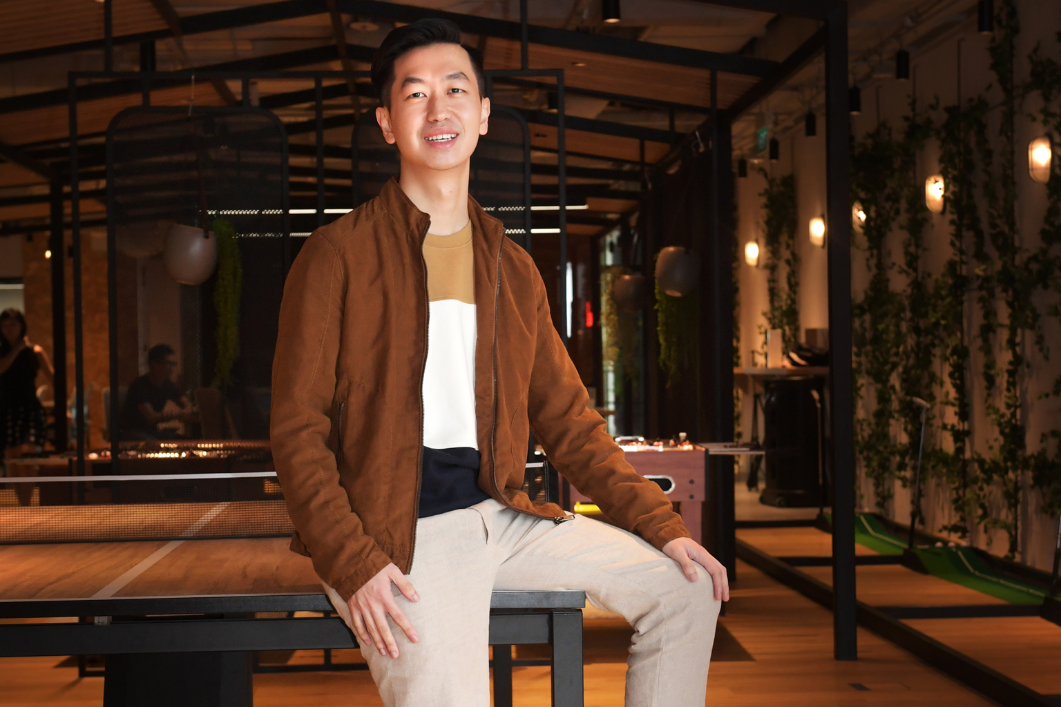Mr Ng Yi Ming, 28, managing partner of Tribe Accelerator, which advocates the benefits of blockchain technology. He believes that people need to accept that disruption will happen and be always ready to face it.