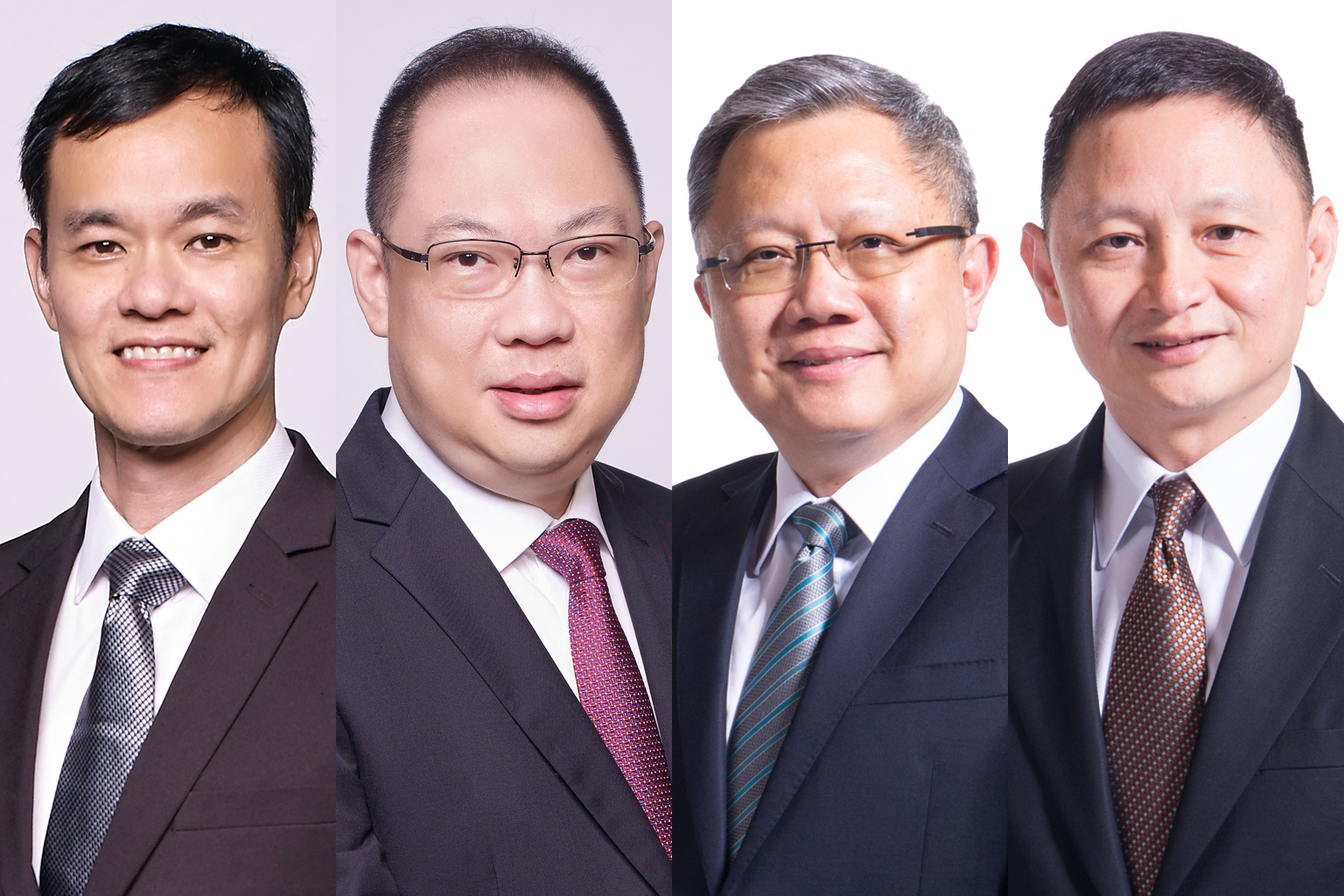 From left: Current Scoot CEO Lee Lik Hsin will be promoted to SIA's executive vice-president (commercial), while senior vice-president (marketing planning) Tan Kai Ping will be executive vice-president (finance and strategy) and executive vice-presid
