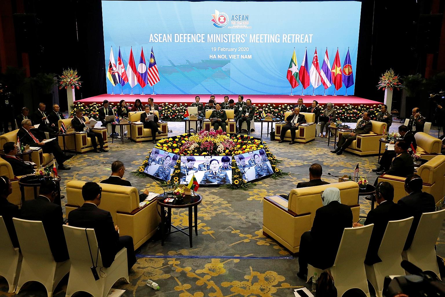 In Hanoi yesterday, Asean defence ministers discussed the impact of the coronavirus on the region. They agreed to use the network of Asean chemical, biological and radiological defence experts to promote scientific cooperation to manage infectious di