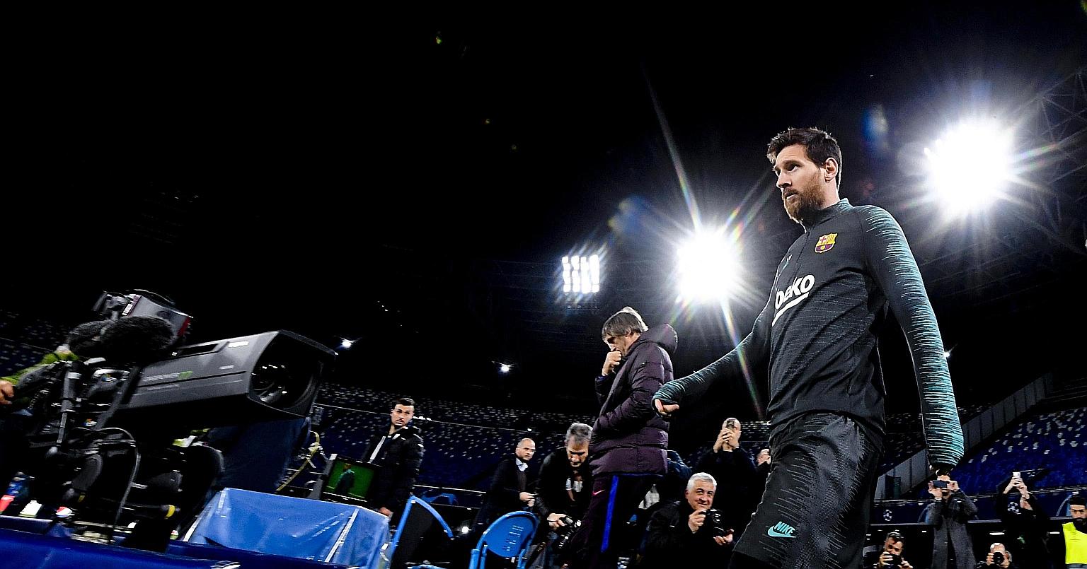 Lionel Messi is one of the main reasons Barcelona remain successful on the pitch despite the troubles facing the management. PHOTO: EPA-EFE
