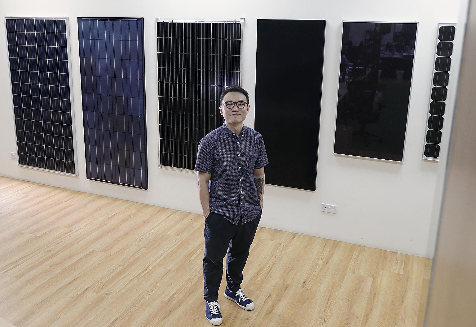 SolarPVExchange, led by managing director Rob Khoo (above), is one of Singapore's pioneer solar system integrators. The company has registered its first customer under UOB's U-Solar programme, launched last November.