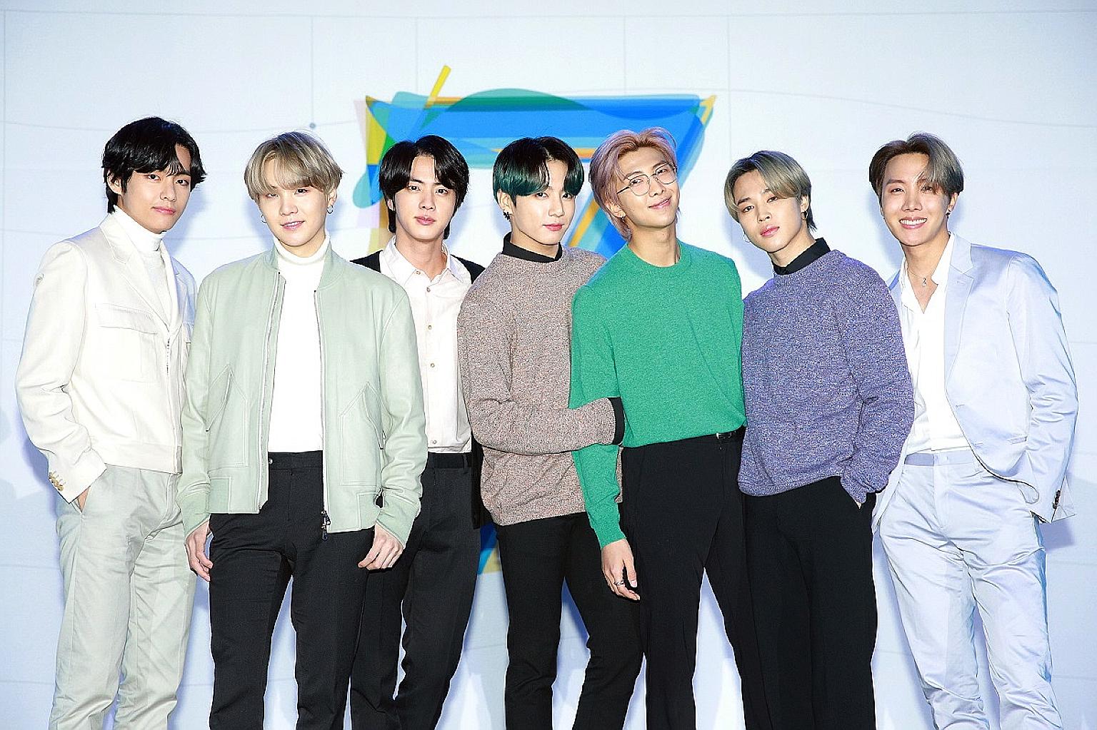 South Korean boy band BTS had scheduled four gigs at Seoul's Olympic Stadium in April to promote their new album, Map Of The Soul: 7.