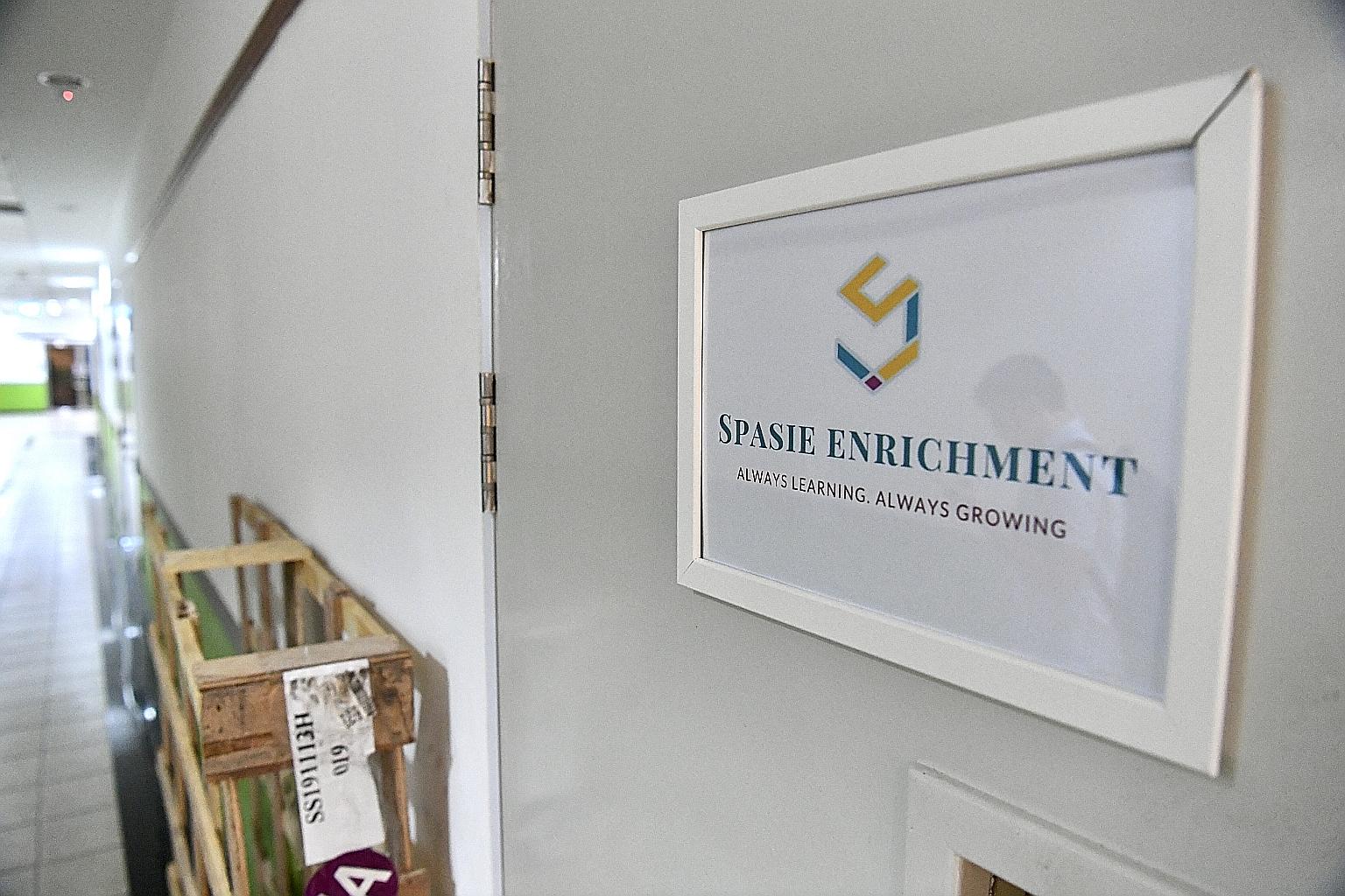 The Singapore chapter of the South Korean church had previously incorporated a front company called Spasie. When The Straits Times visited the firm's office in Ubi yesterday, it was closed.