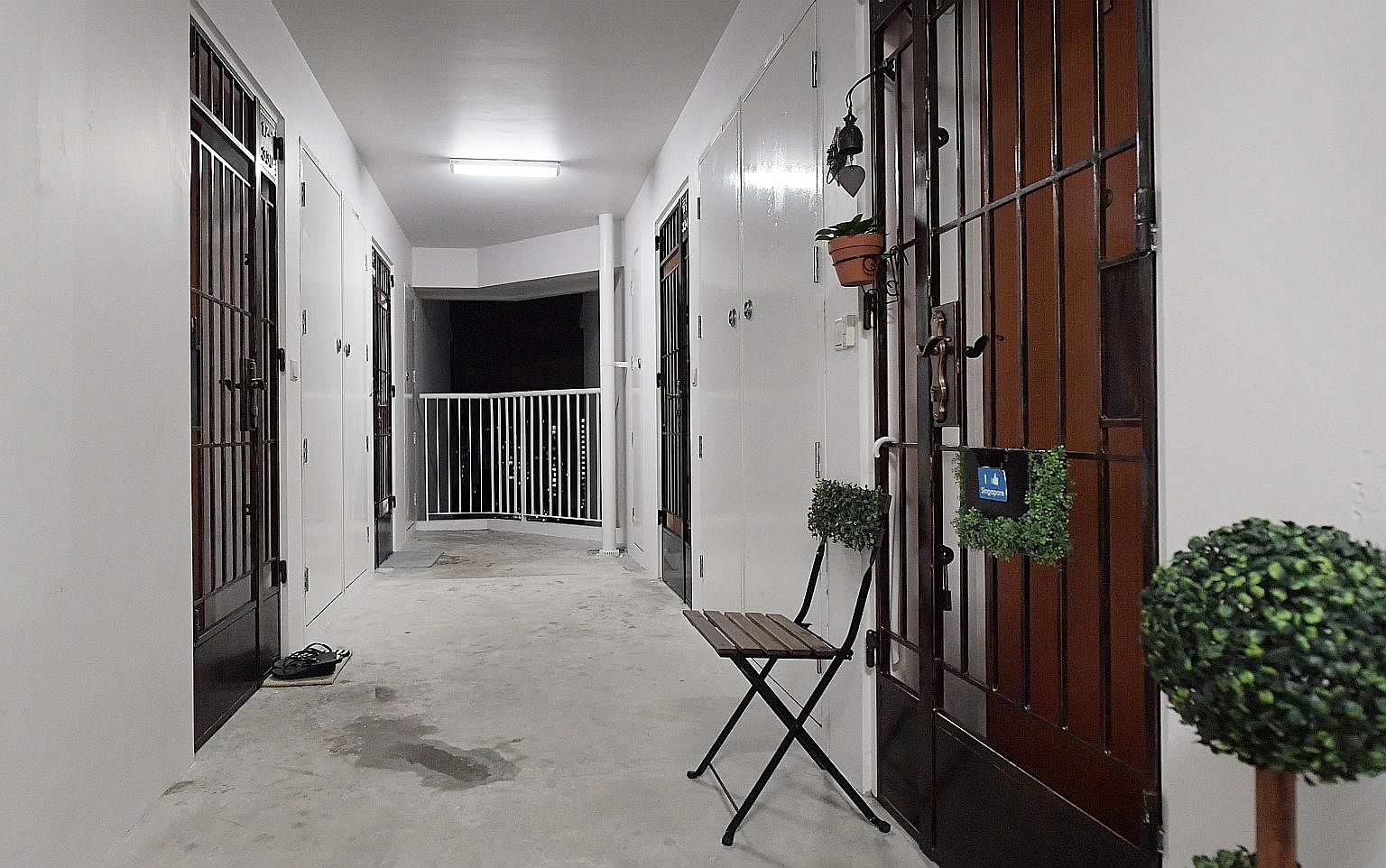One of the two cases involved a housewife who lived in a unit (front, right) in Punggol. The other involved a couple from Bukit Panjang. In both cases, they were accused by their neighbours of creating a din.