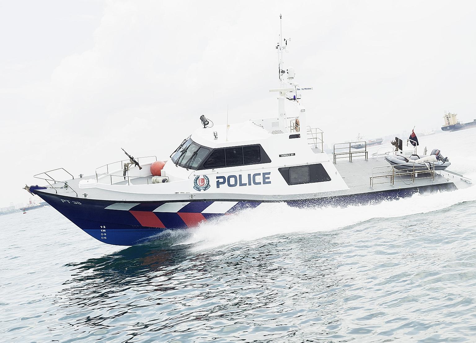 The Police Coast Guard will replace 12 third-generation PT-class patrol boats (above) with 12 fifth-generation ones, and purchase an additional 12 boats. This is part of a move to strengthen its ability to handle incidents in Singapore's waters, said