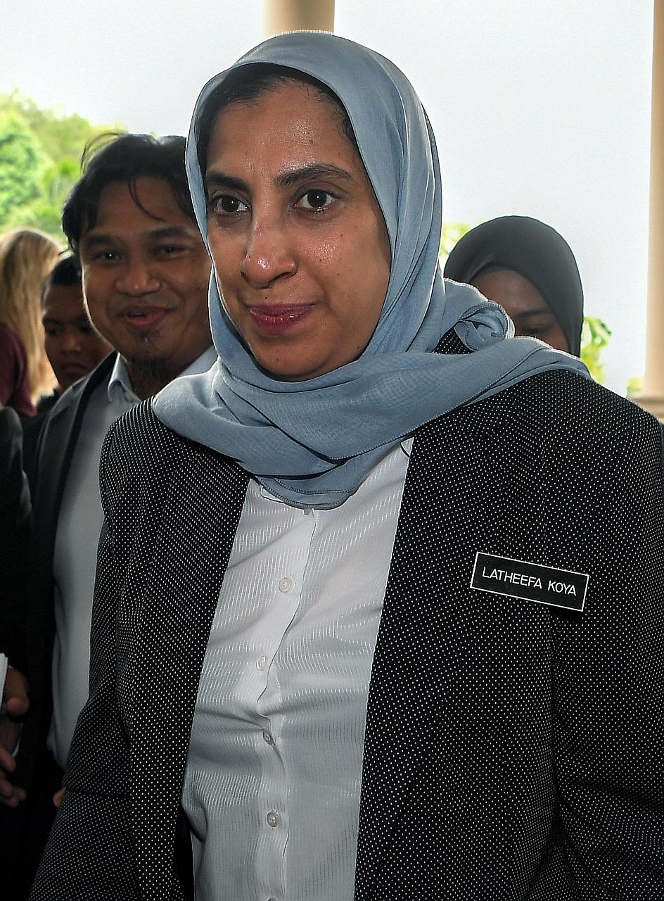 Ms Latheefa Koya was appointed to lead the Malaysian Anti-Corruption Commission last June by then Premier Mahathir Mohamad. During her tenure, she has seen several high-profile probes involving politicians from former ruling party Umno, including for