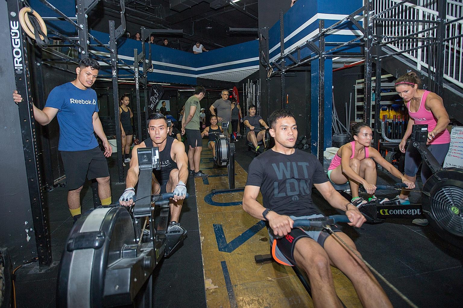 When done properly, rowing machines utilise 86 per cent of your muscles spanning nine major muscle groups, according to trainer Dan Osman. PHOTO COURTESY OF IQBAL FAIZAL