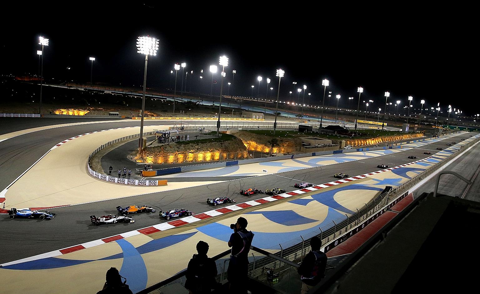 The Bahrain Formula One Grand Prix, held from March 20 to 22 in its capital Manama, is the country's biggest sporting event, drawing a record crowd of 97,000 over three days last year. The Chinese Grand Prix in Shanghai initially scheduled for April 