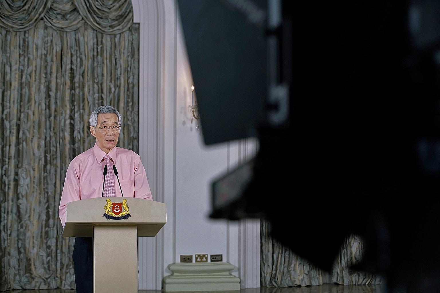 Prime Minister Lee Hsien Loong, in his update on the coronavirus outbreak yesterday, urged the people to keep up their guard and take practical precautions to protect themselves and their families. Singapore's response has received international acco