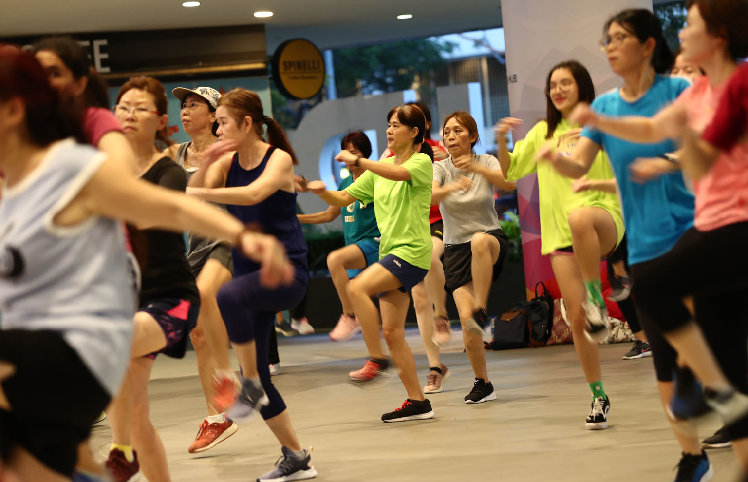 Infectious diseases expert Leong Hoe Nam says: "Sweat alone won't spread the disease, but it could if it mixes with gunk on a person's nose or if the person coughs and contaminates the sweat."