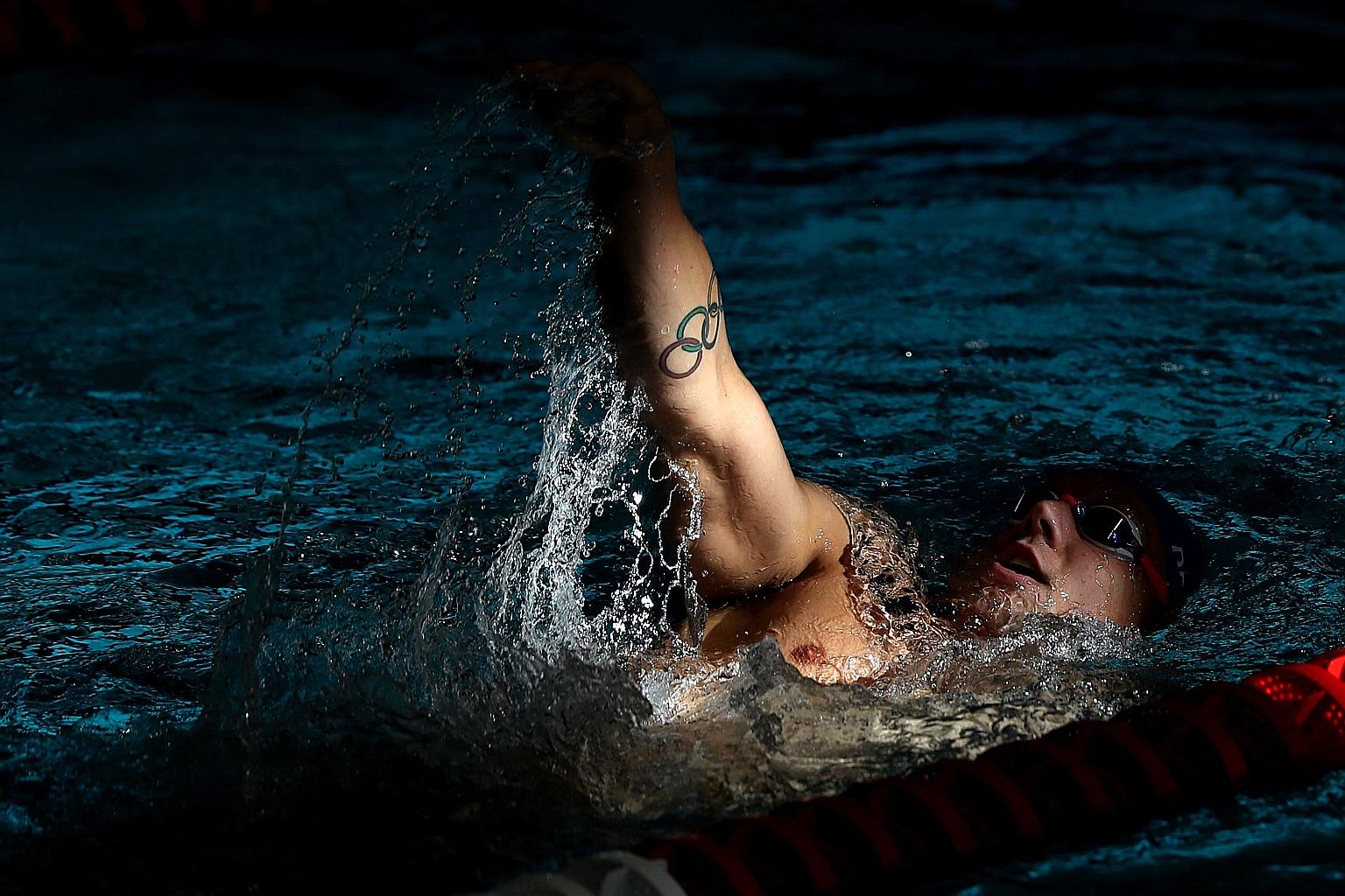 Multiple world swimming champion Caeleb Dressel of the United States will have to wait for his first individual Olympic gold medal if the Tokyo Games are postponed. PHOTO: AGENCE FRANCE-PRESSE