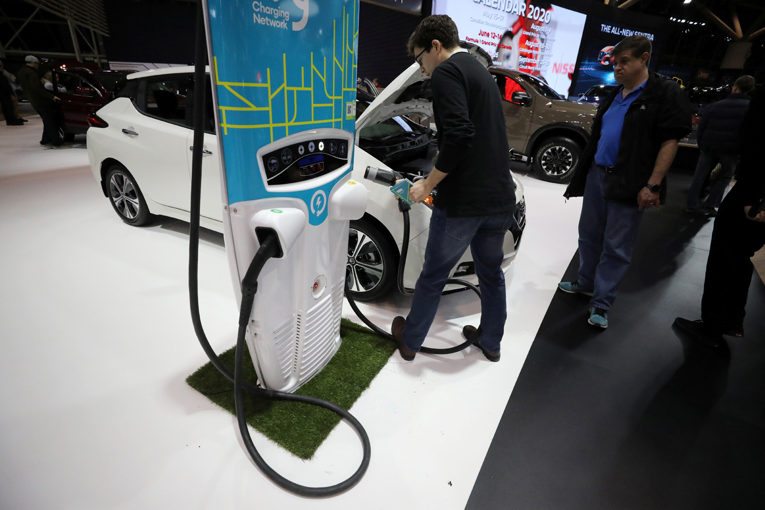 Electric cars like the Nissan Leaf (above) cost less to operate than conventional ones as electricity is far cheaper than petrol. These vehicles also cost less to maintain because they have fewer parts and less fluids.