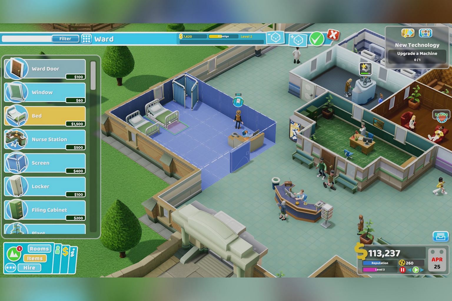 two point hospital igg games