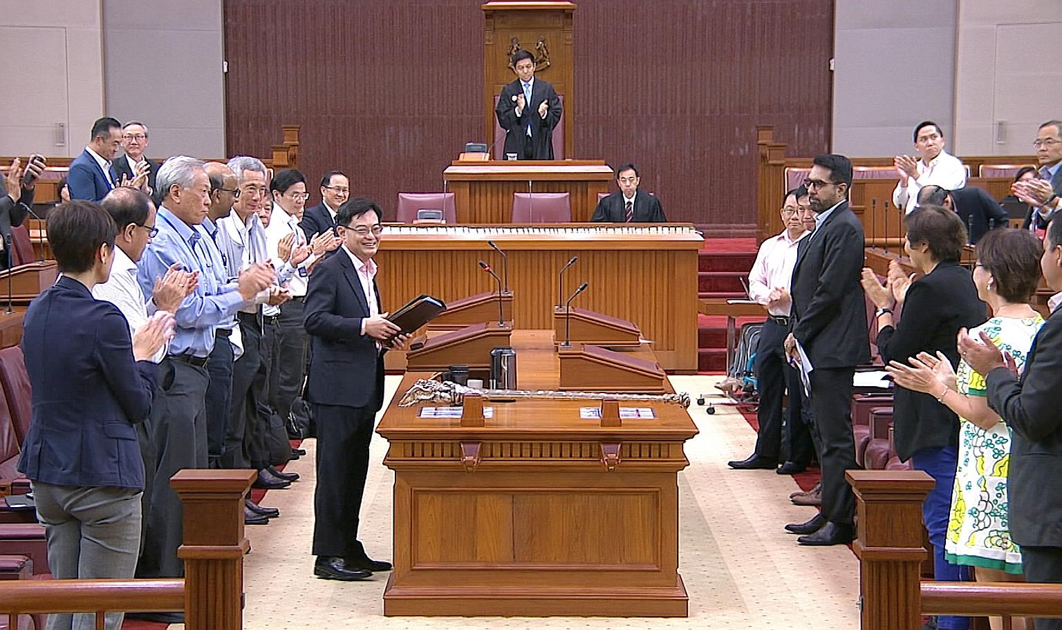 Deputy Prime Minister Heng Swee Keat pledged in Parliament yesterday that the Government will lead the way in the fight against the coronavirus pandemic by doing its best to anticipate and respond to developments, make decisions based on facts and ev