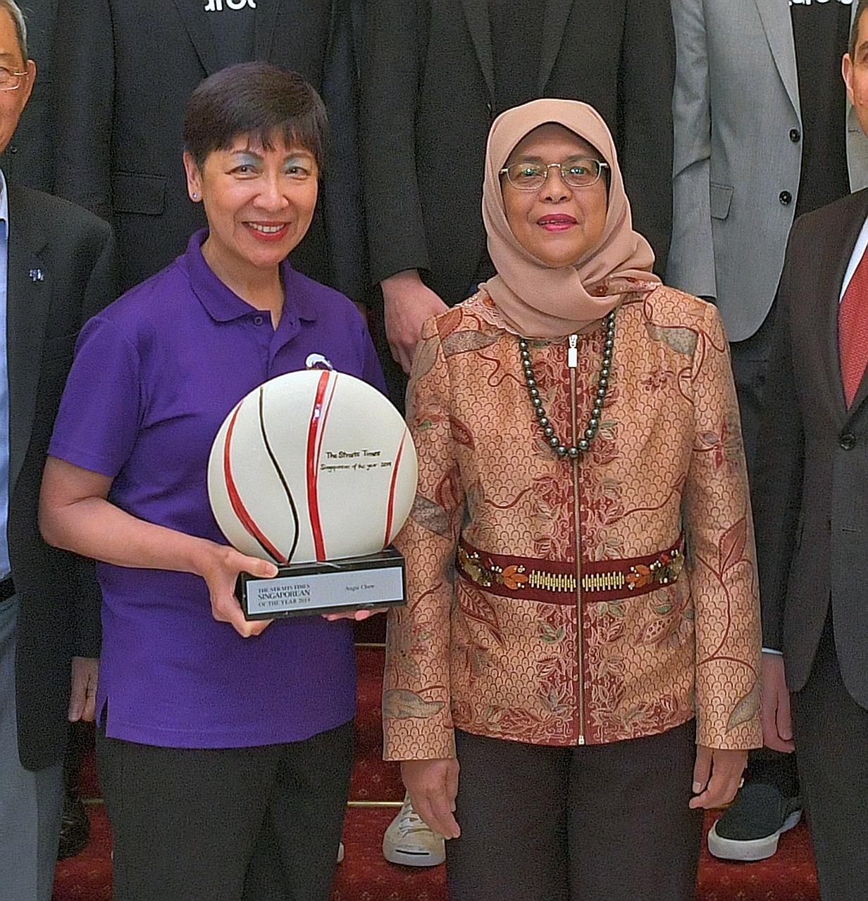 President Halimah Yacob is one of five heads of state from different regions who made this call in a Financial Times op-ed.