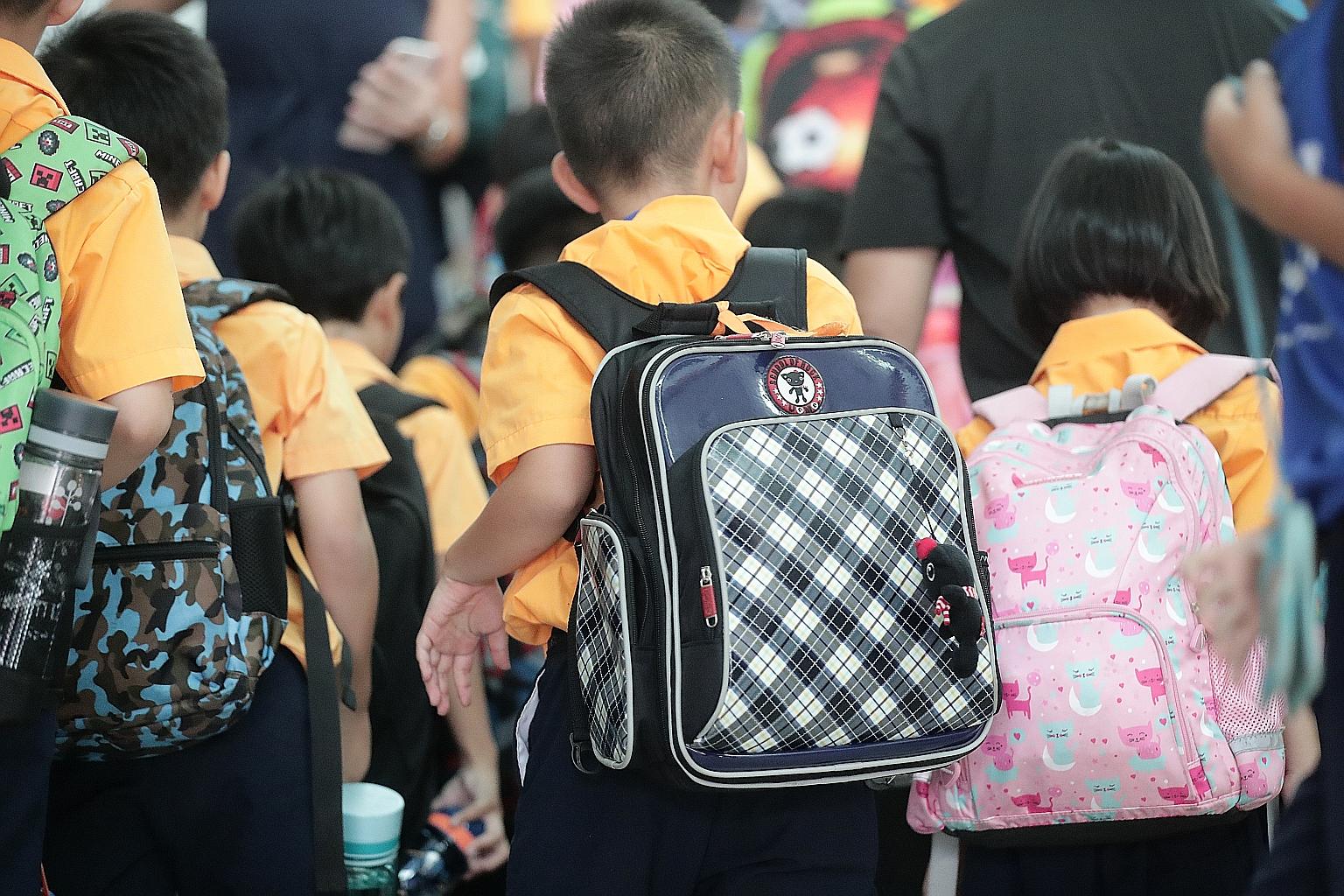 A primary school pupil will have four hours of home-based learning each time, a secondary school student will have five hours, and a junior college or Millennia Institute student will have six hours. Schools will remain open for some students whose p