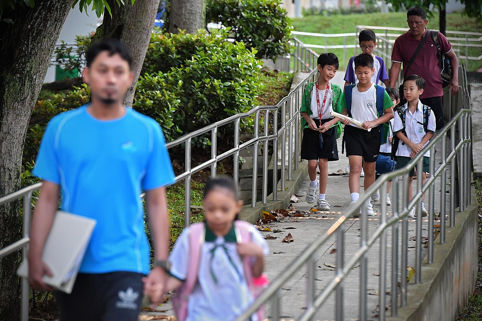 Parents with children in student care can approach their primary schools if they need help. Pre-schools will stay open for children of parents who cannot work from home as they are employed in essential services.