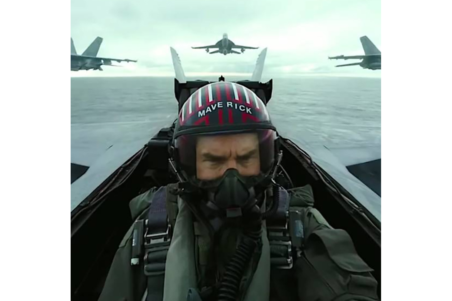 Tom Cruise in Top Gun: Maverick.