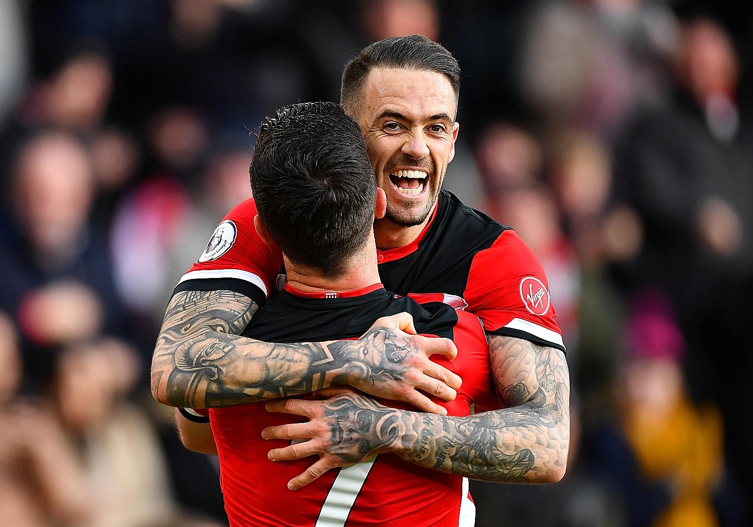 Danny Ings, who has a single England cap, is reportedly the highest-paid player at St Mary's with an annual pay packet of £3.9 million. The club's average salary is £2.3 million. PHOTO: REUTERS
