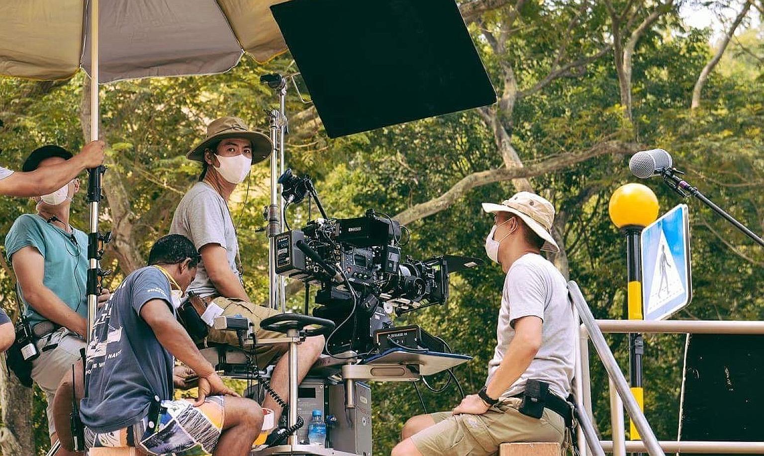 Those working in the local film and TV industry have been hit by the various measures to stem the spread of Covid-19, with a poll by the Singapore Association of Motion Picture Professionals finding that over 60 per cent of the industry's freelancers