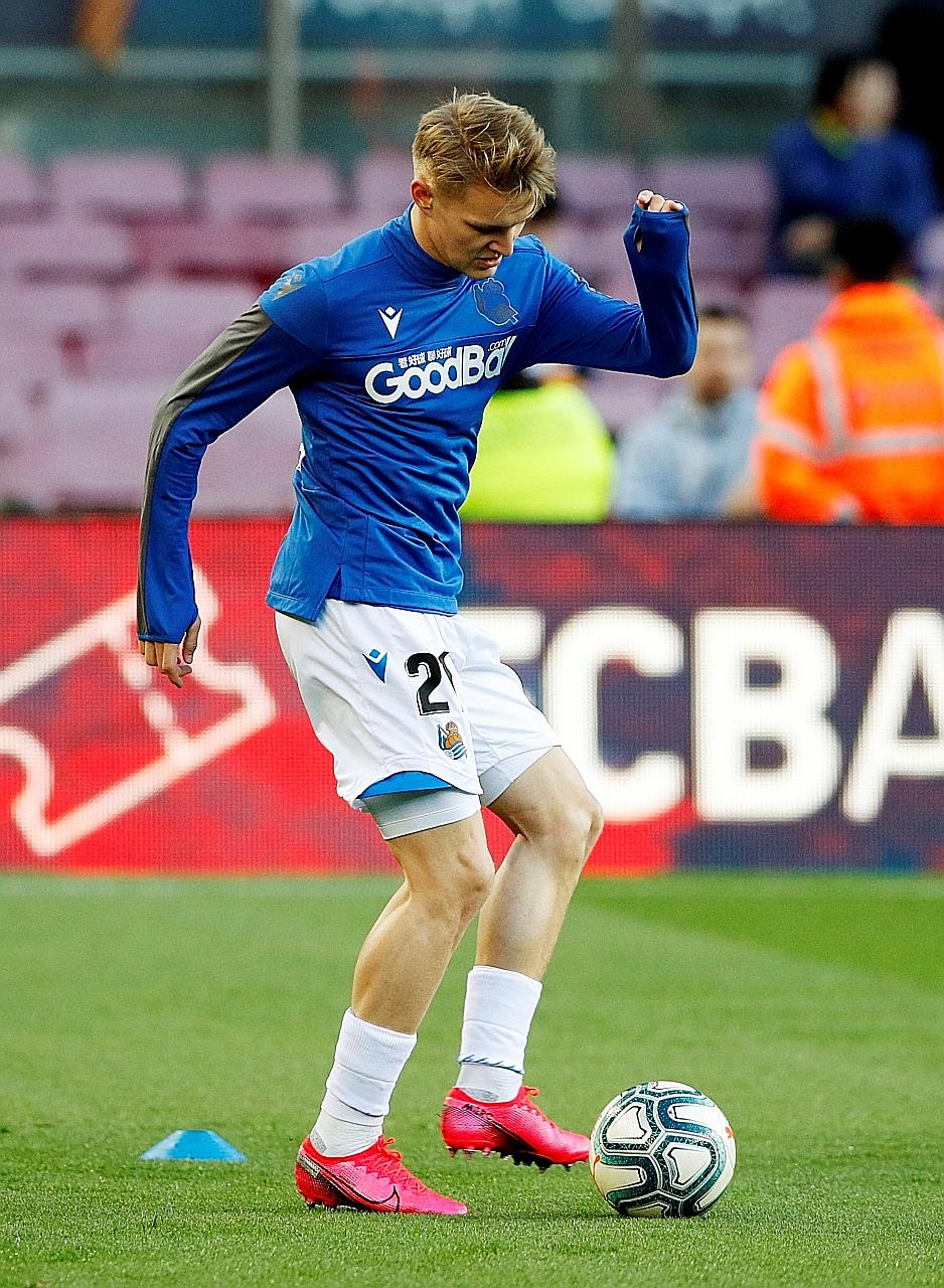 Real Sociedad and their players like Martin Odegaard, on loan from Real Madrid, will take more time before returning to train at their Zubieta ground. The club decided to keep players on individual programmes at home while Spain remains under lockdow