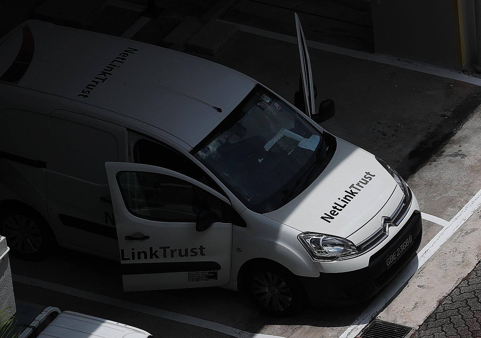 NetLink Trust had suspended its services last week after four workers from one of its contractors tested positive for Covid-19. ST PHOTO: KELVIN CHNG