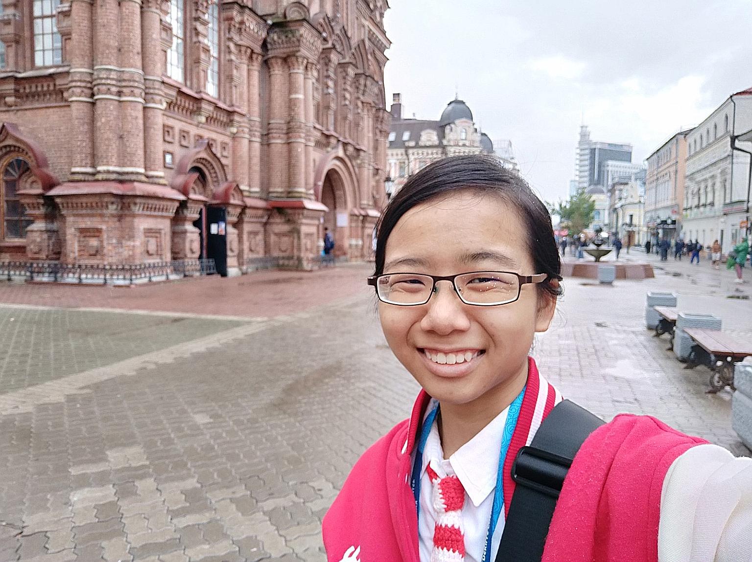 Ms Tea Pei Qi, who will be graduating with a diploma in multimedia and infocomm technology from Nanyang Polytechnic, intends to read computer science in a local university. PHOTO: TEA PEI QI