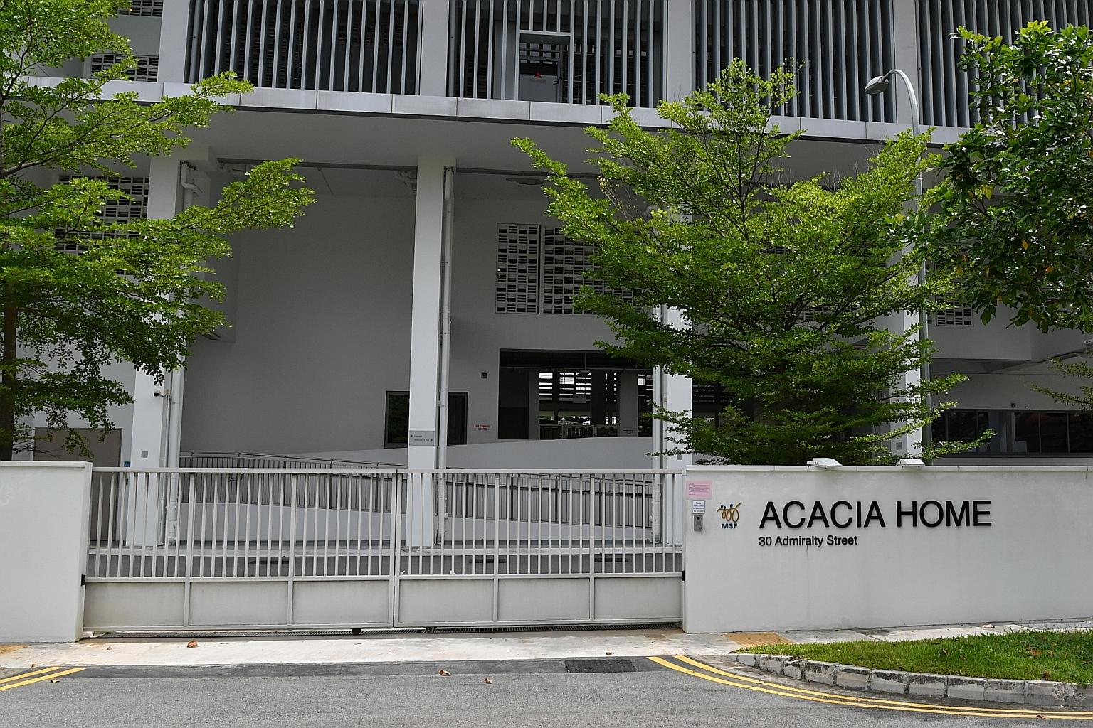 All the staff and residents at Acacia Home in Admiralty Street have been placed on quarantine. The home has also been thoroughly cleaned and disinfected, said a joint statement by the Ministry of Health and the Ministry of Social and Family Developme