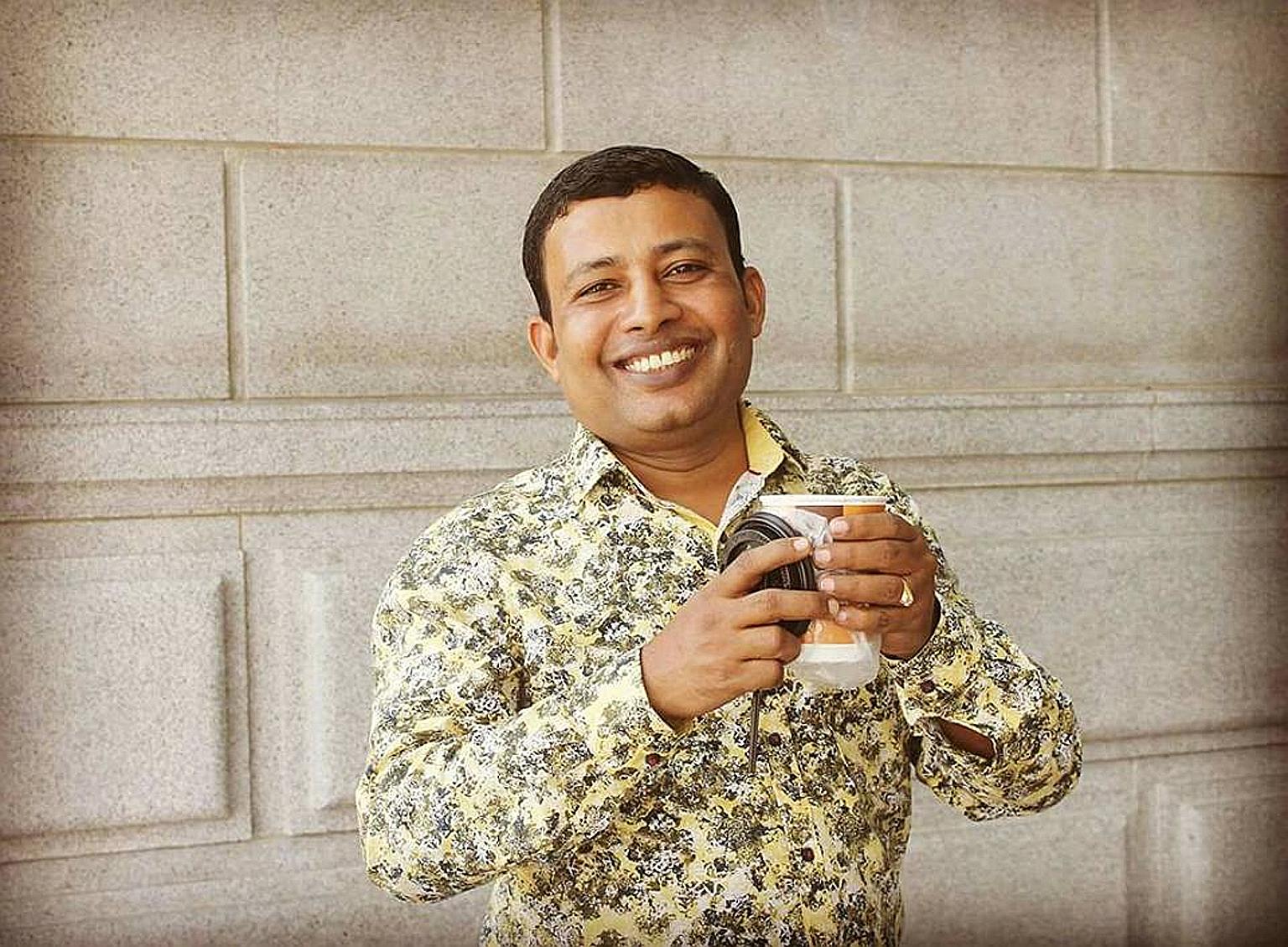 Poet Zakir Hossain Khokan, a Bangladeshi construction supervisor, hopes that during the circuit breaker period, more people will read literature, especially works by migrant writers. He recently caught Covid-19, but is feeling better now.