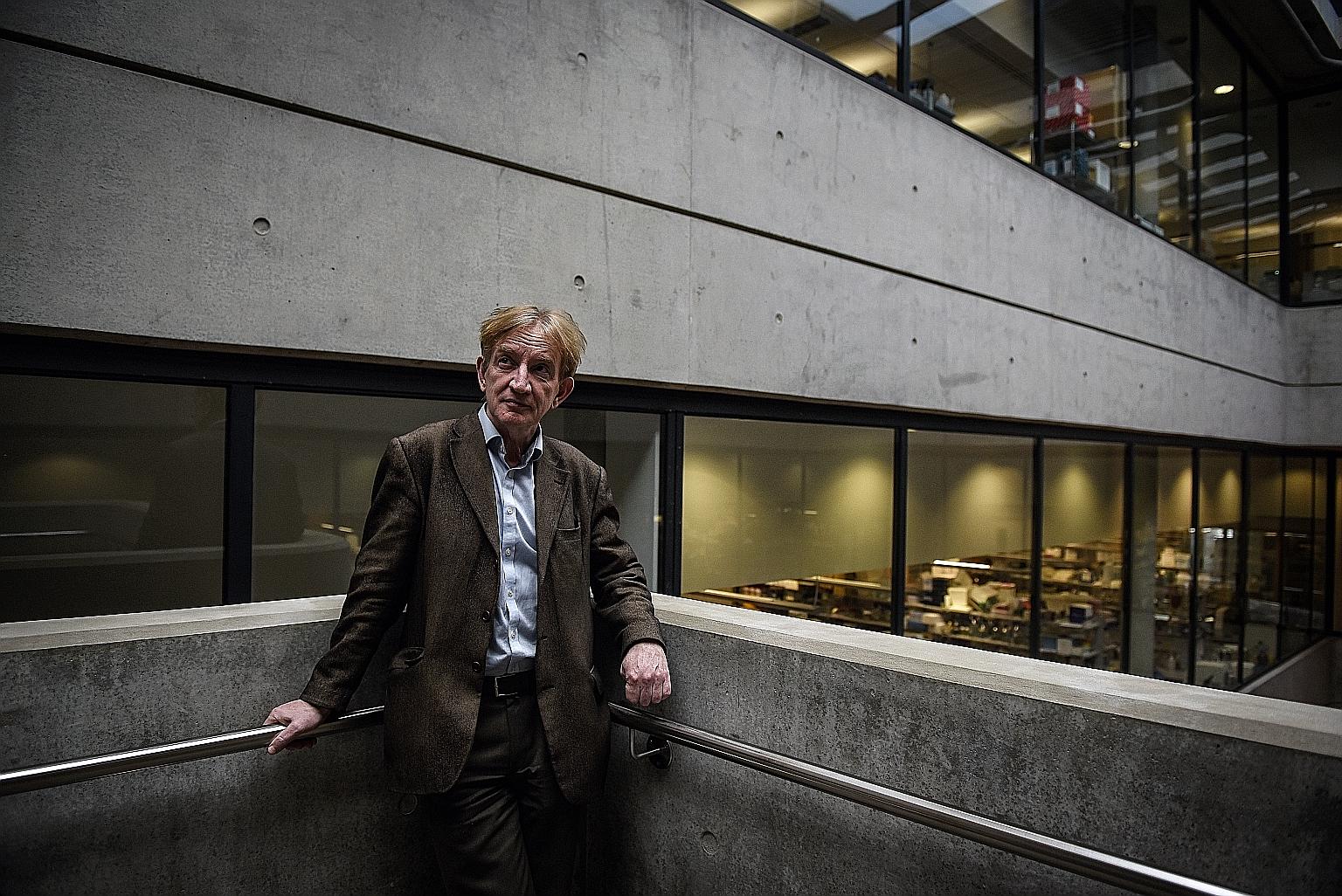 Professor Adrian Hill, director of Oxford University's Jenner Institute, is one of five researchers working to produce a coronavirus vaccine. The researchers say that with an emergency approval from regulators, the first few million doses of their va