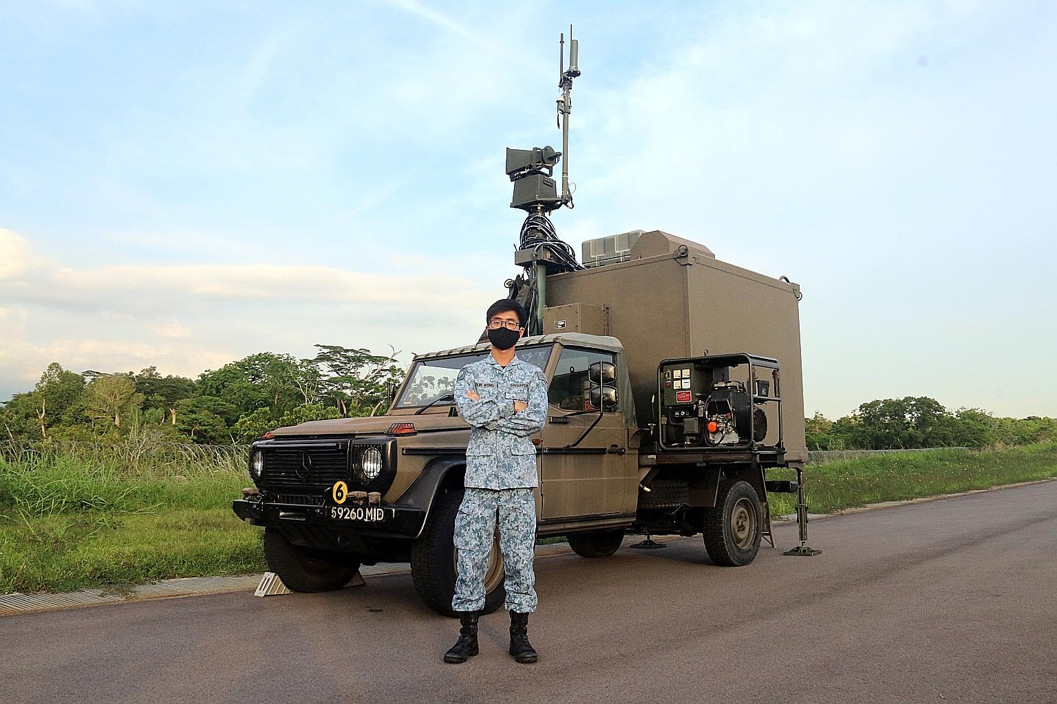 Before residing in Murai Camp, Military Expert 1 Malson Yeo, his wife Shirley Ong and their six-year-old daughter Katrina, held a joint birthday celebration for him and younger daughter Karine, who turned one. The air force engineer's actual birthday