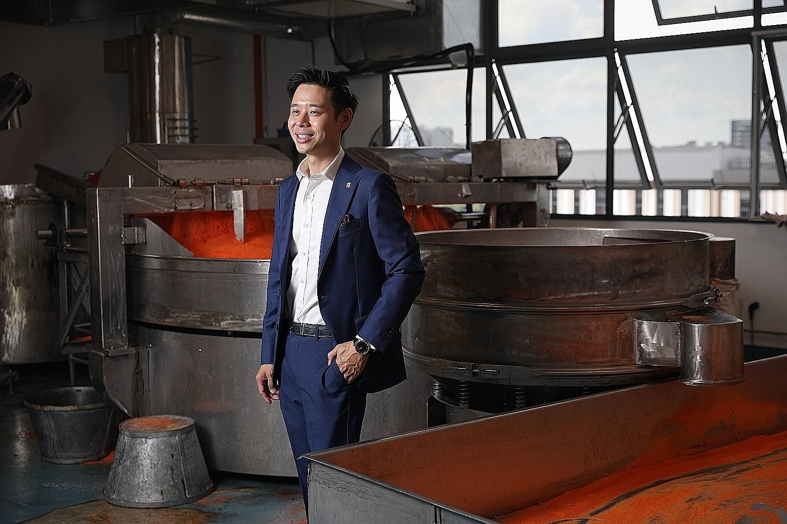 Cheng Yew Heng's third-generation business owner John Cheng left his banking job to help out in his family's 73-year-old traditional sugar-making business. His grandfather started the company in 1947, producing hawthorn, but in the 1950s, Mr Cheng's 