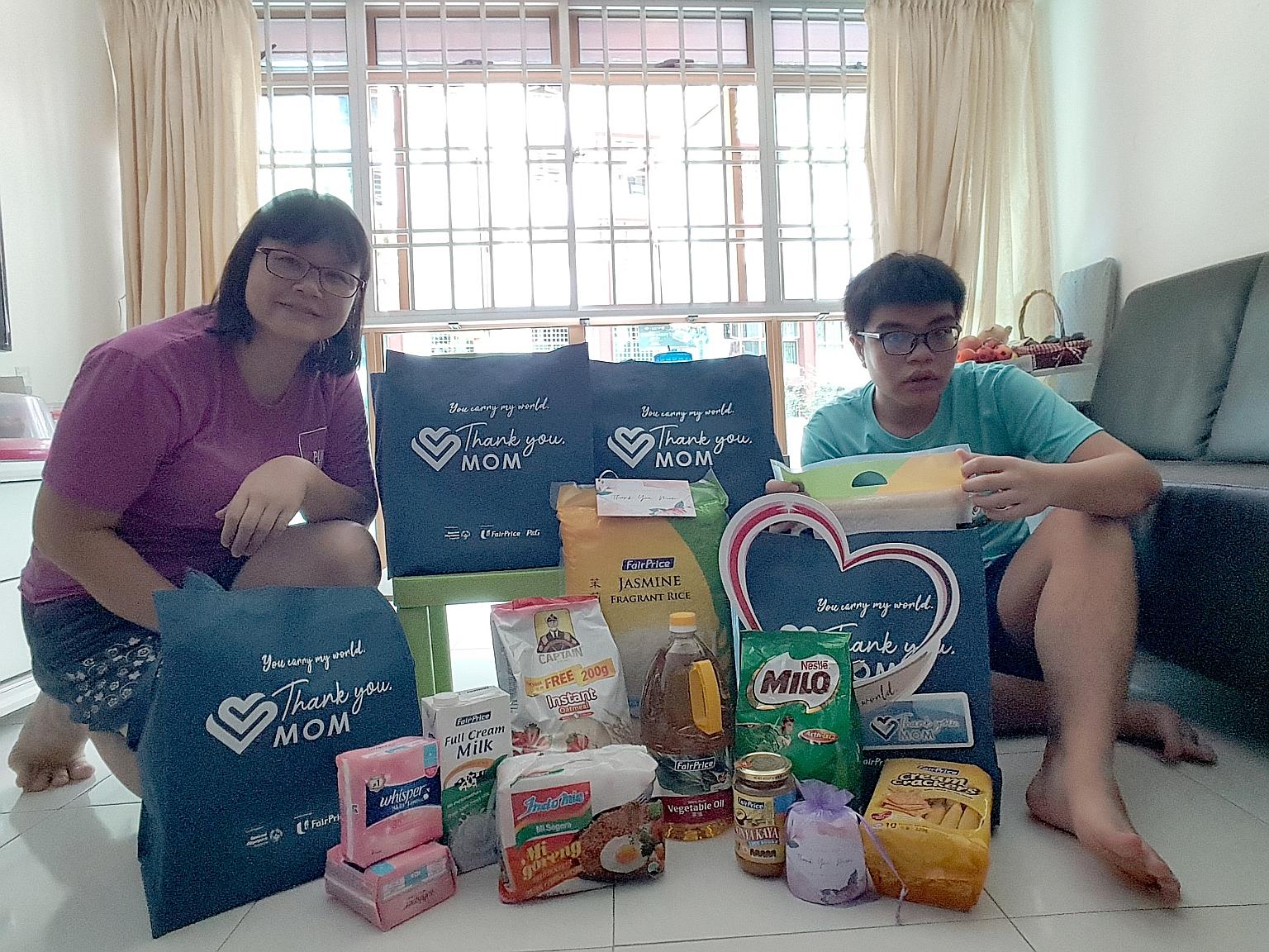 As part of their Thank You, Mom campaign, NTUC FairPrice and Procter & Gamble (P&G) will deliver 500 care packs to mothers of Singapore's Special Olympics athletes this weekend. The bundles, worth $50,000 in total, contain items like face cream, rice