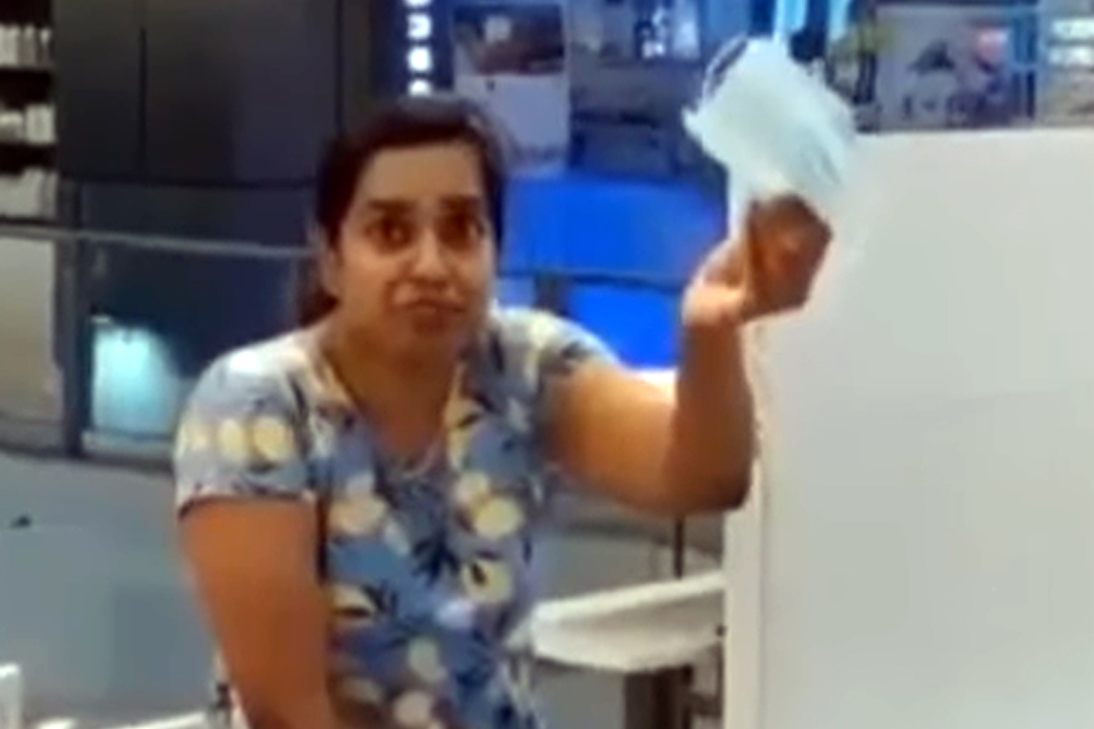 Kasturi Govindasamy Retnamswamy had been fined $300 on April 29 for not wearing a mask, say police. PHOTO: FACEBOOK/FABRICATIONS ABOUT THE PAP