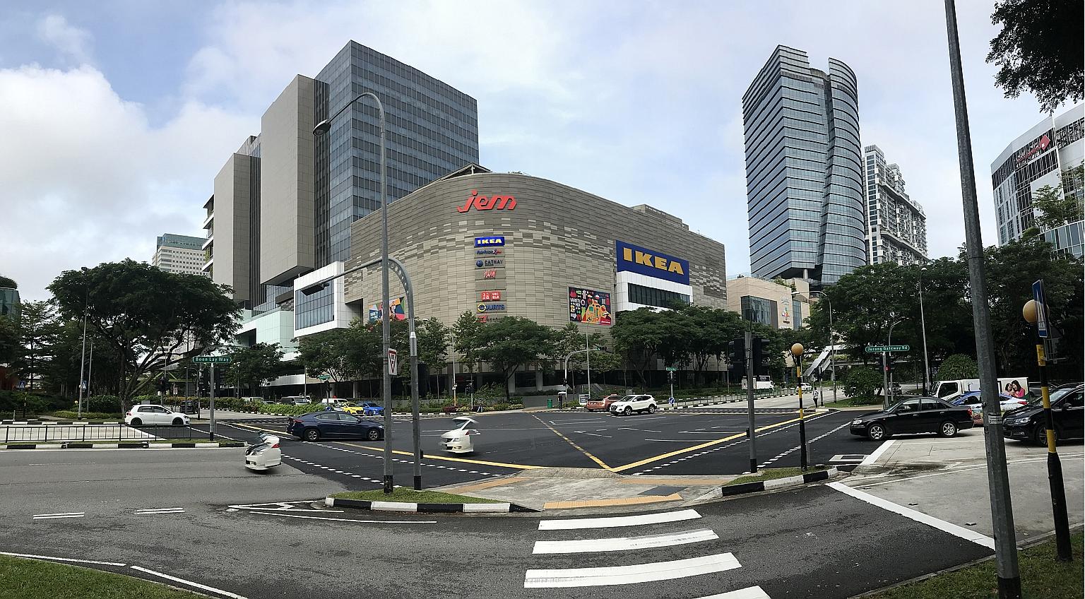 An artist's impression of Jem's exterior featuring Ikea's billboard. The Swedish retailer will take over some of the the space now occupied by Robinsons.
